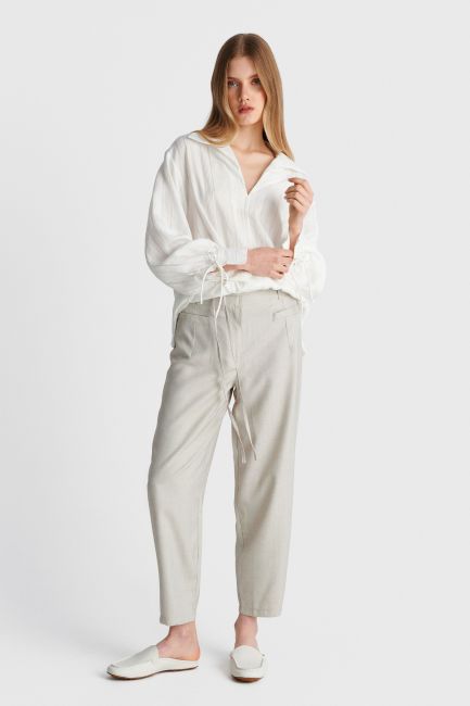 Wide-leg pants - Grey