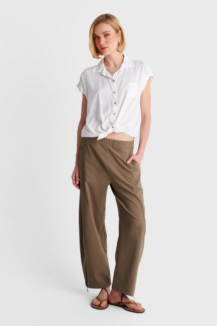 Barrel trousers - Green