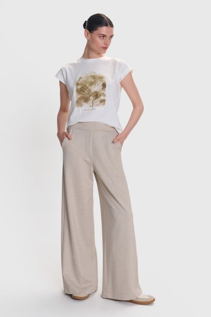 Tracksuit trousers - Beige