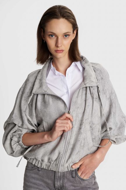 Tie-dye jacket - Grey