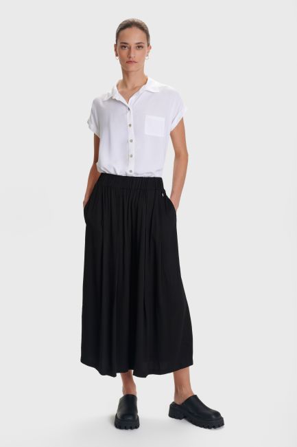 Monochrome jupe culotte - Black