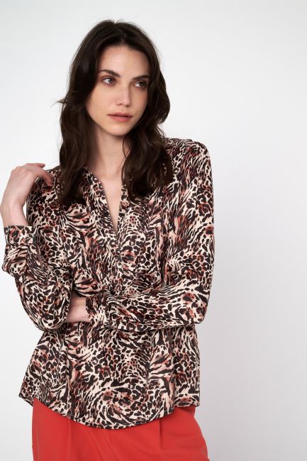 Tunic in animal print - Multicolor