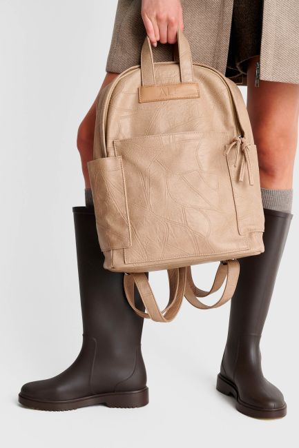 Backpack with pockets - Brown