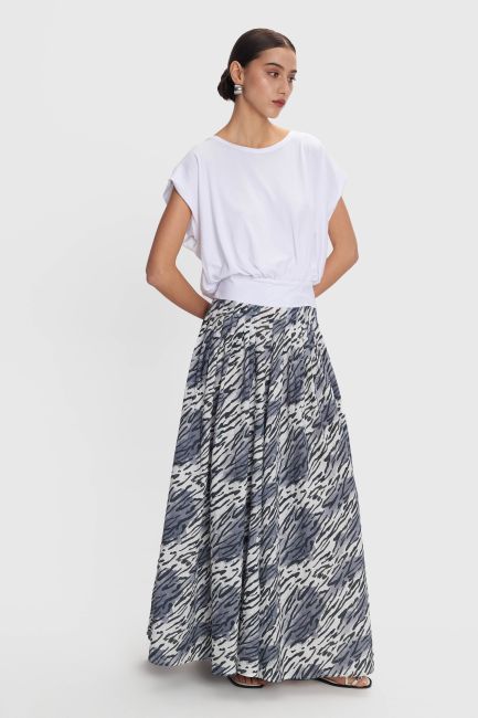 Sleeveless blouse - White